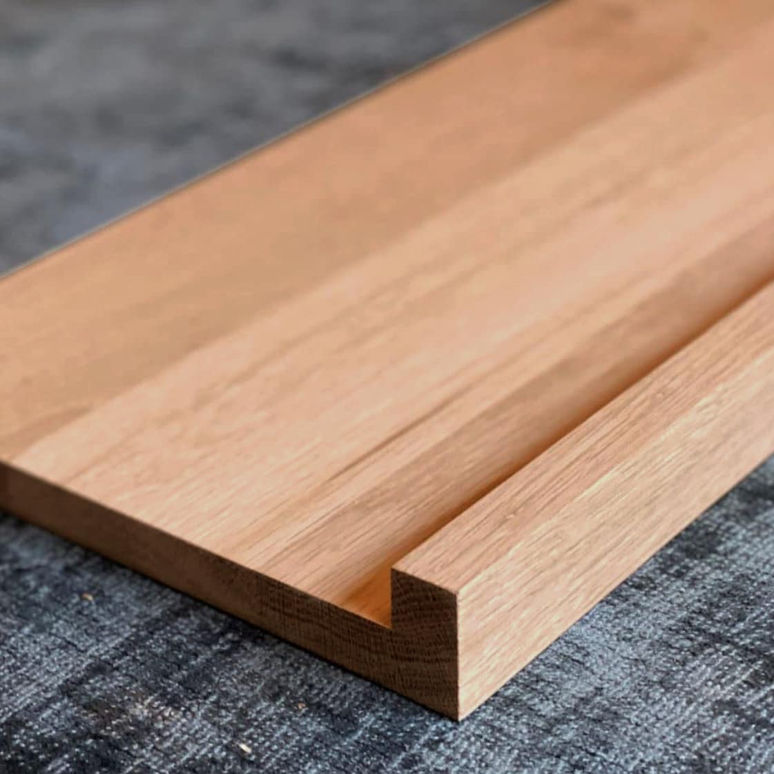Custom size wooden windowsill - Handcrafted to Fit Your Window - Natural Wood Finish, Made to order